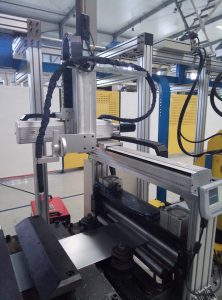 Customised three-axis welding machine for assem...